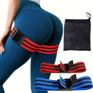 Bandas Elásticas de Restricción del Flujo Sanguíneo de Liberación Rápida para Brazos, Piernas y Glúteos - Bandas de Resistencia de Oclusión de Poliéster para Entrenamiento - Product Image 3