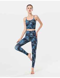 Nouvel ensemble de yoga pour femmes, personnalisé, imperméable, réversible, respirant, léger, avec impression par sublimation. - Product Image 3