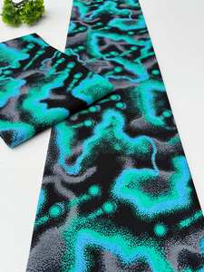 Tela africana con estampado de cera y Ankara 100% algodón para vestidos de uso diario, popular en el mercado africano de Tanzania - Product Image 2