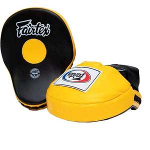 เป้าซ้อมมวยโค้งรุ่นใหม่ Fairtex คุณภาพสูง หนังแท้ สำหรับฝึกซ้อมคิกบ็อกซิ่ง มวยไทย - Product Image 5