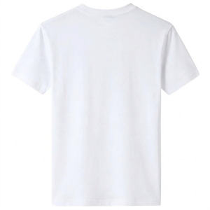 Custom Premium White Crewneck T-<b>shirt</b> High Quality Boxy Fit Plain Apparel Drop Shoulder Sustainable Organic Cotton Blank Tops - Product Image 2
