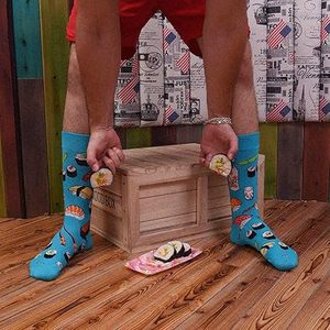 Premium Quality Men's <b>Winter</b> Casual <b>Socks</b> Breathable Comfortable Knitted Spandex/Nylon Snagging Resistance Customizable for - Product Image 4