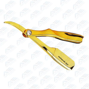 Instrumentos de Belleza para Depilación Corporal Ecológicos para Salones, Maquinilla de Afeitar Manual Profesional de Acero Inoxidable para Hombres - Product Image 5
