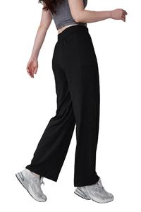 2025 Logo personnalisé taille haute Yoga Gym Leggings pour femmes respirant décontracté entraînement sport pantalon avec poches plates avant et latérales - Product Image 2