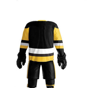Uniformes Modernos de Hockey sobre Hielo para Invierno, Material de Poliéster/Algodón de Alta Calidad, Impresión Personalizada por Transferencia de Calor en la Parte Delantera, Secado Rápido - Product Image 2
