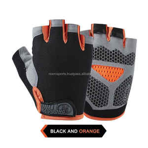 Best Quality Comfortable Half-Finger Cycling Gloves with Hand Protection <b>Gel</b> Custom Logo Design Latest <b>Style</b> for Outdoor Use - Product Image 2