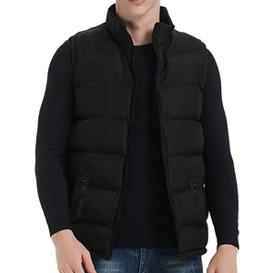 Chaleco Acolchado sin Mangas con Cierre, Estilo Casual para Hombre, de Alta Calidad, Personalizado OEM, Ligero y Cálido para Invierno, con Talla Personalizada - Product Image 1