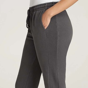 Pantalones Deportivos de Cintura Alta y Pierna Ancha, Cómodos Pantalones de Estar por Casa y Joggers Deportivos con Bolsillos, Pantalones Jogger Casuales para Mujer - Product Image 3