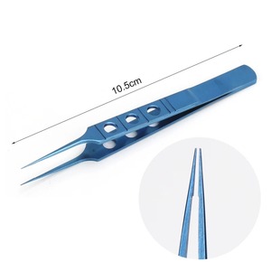 ชุดเครื่องมือผ่าตัดจักษุศัลยกรรมไทเทเนียม Ametrine Surgical AS-786 ขนาด 10.5 ซม. ประกอบด้วยคีมจับ คีมหนีบ คีมหนีบเปลือกตา (CE) - Product Image 1