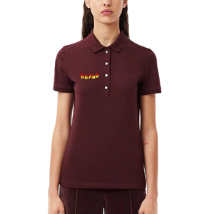 T-shirt Femme Personnalisé à Manches Longues Col V Sexy 100% Coton Respirant Tissu Jersey Streetwear 210g Coupe Classique - Product Image 2