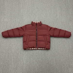 Hot Sale Fashionable <b>Waterproof</b> Heavyweight 100% Polyester <b>Women's</b> Puffer Cotton Hooded Jacket Quilting Dyed Outdoor <b>Coat</b> - Product Image 1