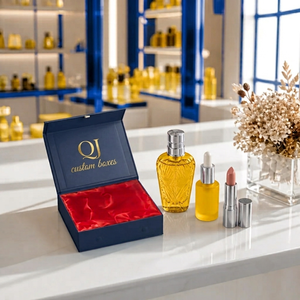 Boîte à cosmétiques magnétique de luxe, boîtes magnétiques haut de gamme avec logo personnalisé, boîtes rigides avec insert en mousse, boîtes de luxe pour cosmétiques - Product Image 2