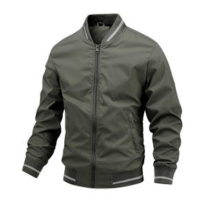 Streetwear Inspired Bomber <b>Jacket</b> Loose Fit Urban Silhouette Top Notch <b>Jackets</b> More Comfortable Daily Bomber Outerwear Oem - Product Image 4
