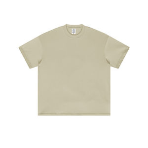 Camisetas de Hombre al por Mayor, 300 Gramos, 100% Algodón, Camiseta de Hombre con Logotipo Personalizado, Camiseta de Manga Corta Estilo Urbano para Hombre - Product Image 2