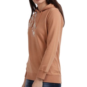 Sudadera Oversize de Algodón Orgánico para Mujer 2024, Cuello Redondo, Color Sólido, con Bordado, Ecológica, Marca Privada - Product Image 4