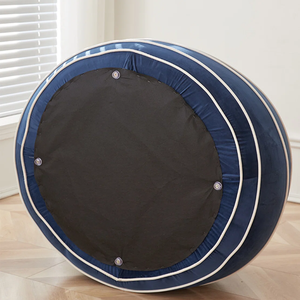 Pouf moderne en velours haute densité, nouveau modèle Vietnam MD14, pour salon et chambre à coucher - Product Image 6