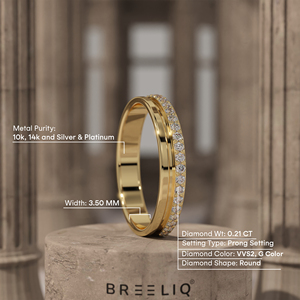 14K Solid Gold Lab Grown Diamond Double Band Ring Parallel Diamond <b>Stack</b> Ring Minimal Elegant Wedding Band Jewelry - Product Image 2