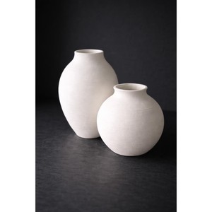 Minimalist <b>Ceramic</b> <b>Vase</b> Matte Black Handmade Tabletop Decor 8-16 Inches - Product Image 5