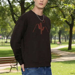 เสื้อสเวตเชิ้ตผู้ชายพรีเมียมสำหรับฤดูหนาว ขายส่ง คุณภาพสูง ผลิตตามสั่ง ทันสมัย สวมใส่สบาย ผ้าฝ้ายดิจิตอล 100% เป็นมิตรกับสิ่งแวดล้อม - Product Image 6