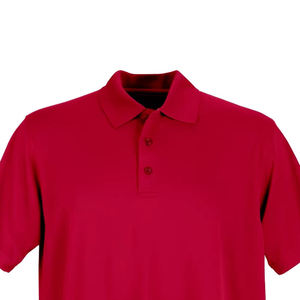 Polo Personalizado con Logotipo Bordado e Impreso para Hombre, MOQ Bajo, 100% Poliéster, Tejido Sólido Antipilling, Manga Corta, Camisa de Golf - Product Image 5