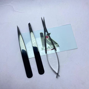 <b>Precision</b> One Spring Scissor Curved Stainless Steel Beauty <b>Tool</b> Sharp Tip Steel Handle for Cuticle Trimming Competitive Price - Product Image 1