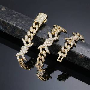 Nuevo Diseño de Lujo, Cadena de Diamantes Moissanite, Collar de Joyería Hip-Hop para Hombre - Product Image 2