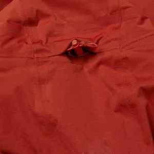 Veste en polaire rouge pour homme, col montant, fermeture éclair, coupe-vent, décontractée, couleur unie, polyester, coupe régulière - Product Image 6