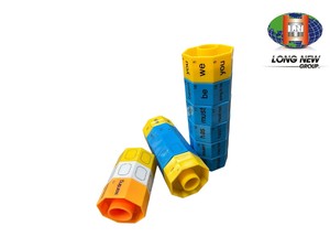 LONGNEW Phonics Word Builder Toy | Interlocking Rotating Letter <b>Blocks</b> for Early Learning - Product Image 2