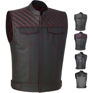 Vestes en cuir pour motards, en cuir de vache véritable, fabriquées au Pakistan, imperméables, élégantes, respirantes, unisexes, pour l'hiver - Product Image 1