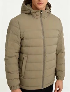 Custom Wholesale Factory Wholesale Mens Ultra <b>Light</b> Down Feather <b>Puffer</b> <b>Jacket</b> Winter Warm Stand Collar Lightweight Coat - Product Image 2
