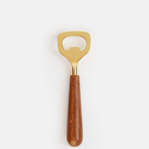 Ouvre-bouteille en métal robuste et durable, outil en acier inoxydable, accessoire de cuisine et de bar portable, design robuste - Product Image 1