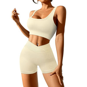 Vêtements de sport pour femmes, tenue de sport, vêtements de fitness, ensemble de yoga, ensembles 2 pièces, survêtement pour femmes, ensemble de yoga pour femmes - Product Image 1