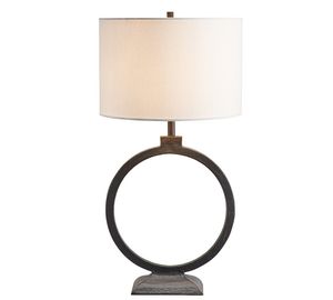 Lampe de sol en métal de style européen moderne avec base ovale, abat-jour en tissu blanc, ampoule halogène, design écologique pour la décoration de chambre à coucher et d'hôtel - Product Image 3
