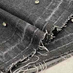 Shorts en jean vintage personnalisés pour homme – Été, décontracté, taille mi-haute, respirant, séchage rapide, 100 % coton, bords bruts, fermeture éclair et décoration strass - Product Image 4