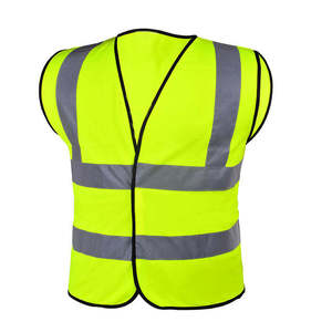 Polyester Safety Vest Hi Vis <b>Work</b> LED Flash <b>Waterproof</b> Reflective Customized Logo Customizable Size Color Unisex CIQ Certified - Product Image 3