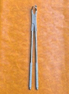 Pinzas de Extracción Dental Equina de 15 Pulgadas con Mandíbula Dentada de Acero Inoxidable, Instrumento Veterinario para Caballos y Ponis - Product Image 3