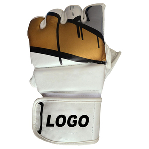Professional Open Finger MMA Gloves for Training Sparring <b>Grappling</b> Fighting Mixed Martial Arts Equipment MMA Gloves - Product Image 2