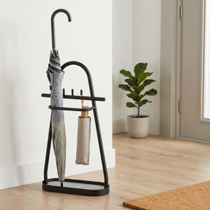 Moderno Soporte para Sombrillas de Metal con Recubrimiento en Polvo, Estructura de Marco de Una Sola Pieza, Decoración para el Hogar, Estante de Almacenamiento - Product Image 2