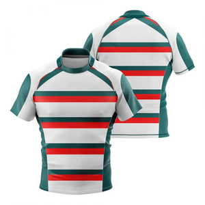 Diseño de Camiseta de Rugby Personalizada de Fábrica OEM, Cuello en V, Transpirable, Uniformes de Rugby S7, Descuento por Pedido al por Mayor, Ropa Deportiva de Alta Calidad - Product Image 6