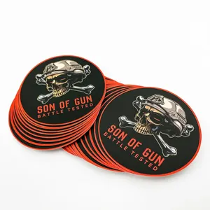 Cartes de remerciement professionnelles de luxe noires gaufrées avec estampage à chaud doré, impression personnalisée - Product Image 6
