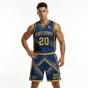 Maillot de basket personnalisé : Créez votre propre tenue de basket par sublimation pour jeunes, hommes et femmes – Ensemble uniforme de basket réversible - Product Image 4