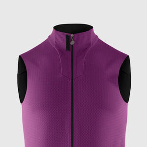 Gilet de cyclisme léger pour hommes, en tissu polyester respirant, pour sports d'été, gilet de cyclisme résistant au vent en nylon - Product Image 3