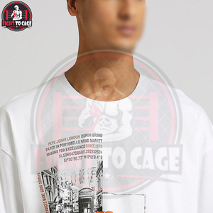 T-shirts pour hommes en coton 100% à col rond, couleur unie, grande taille, design unique, matière douce écologique, logo personnalisé imprimé - Product Image 5