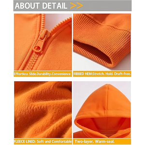 Mens Casual Sportswear Set Zip Hoodie and Elastic Waist Jogger Pants Athletic Running Outfit for <b>Comfort</b> - Product Image 6