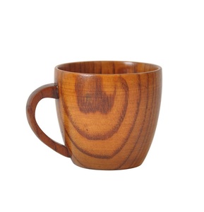 Taza de Madera Hecha a Mano, Taza de Café de Madera Maciza Natural con Acabado Rústico, Ecológica, para Cocina, Hogar y Comedor - Product Image 2