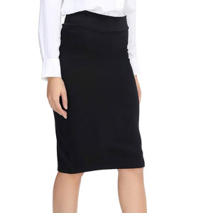 Jupe crayon slim fit pour femme, jupe midi élégante, taille haute, tissu extensible, pour le bureau, les affaires et les occasions décontractées - Product Image 1