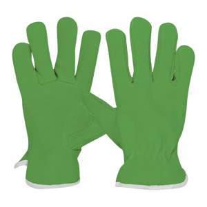 Gants de travail en cuir de vachette pleine fleur, robustes, doux et confortables, pour la sécurité industrielle, protection personnelle, durables - Product Image 3
