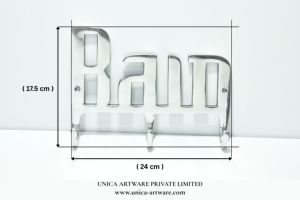 Excellent Quality Bath Word <b>Wall</b> <b>Hook</b> Decorative Aluminum Bathroom <b>Key</b> Holder Modern <b>Wall</b> Mounted <b>Hook</b> Rack Available For Sale - Product Image 6