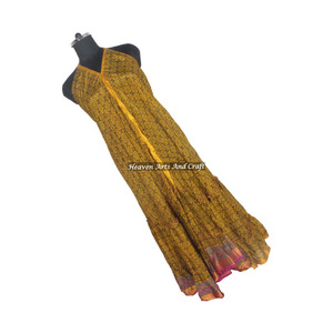 New Saree / Sari / Shari Indian & Pakistani Clothing From India Hippy Boho Hot Sexy Looking Women Wear Vintage Silk <b>Spaghetti</b> - Product Image 5