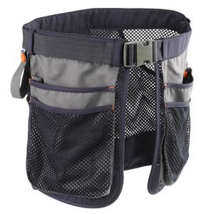 Mesh <b>Tool</b> Belt With Multiple Pockets Breathable Polyester Unisex Waist Bag For Outdoor Activities - Product Image 1